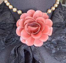 Load image into Gallery viewer, Cottage Rose Necklace
