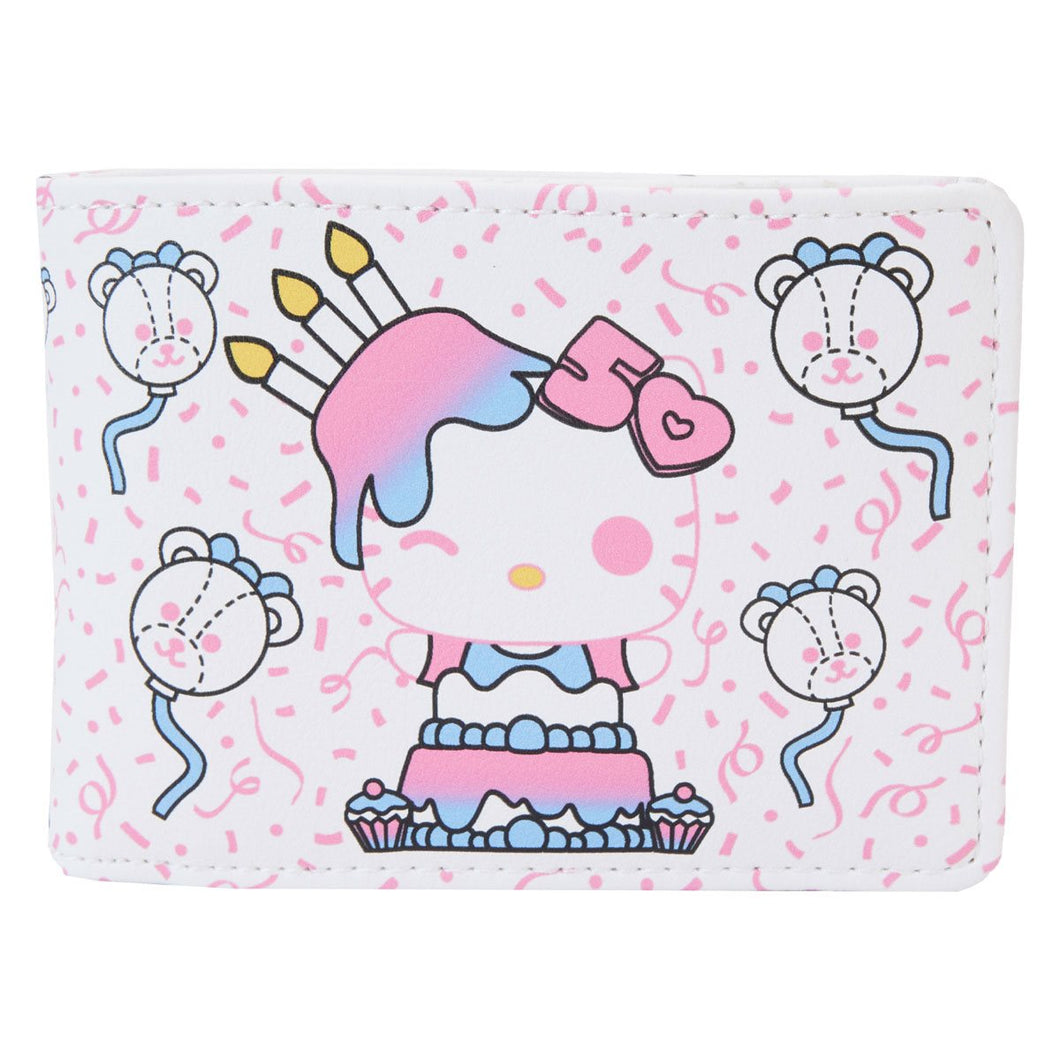 Hello Kitty 50th Anniversary Cake All-Over Print Funko Wallet