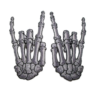 Devil Bone Hands Set of 2 Patches