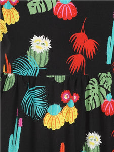 Nana Cactus Forest Dress