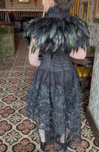 Load image into Gallery viewer, Verity Black Corset Waist Mesh and Tulle Skirt
