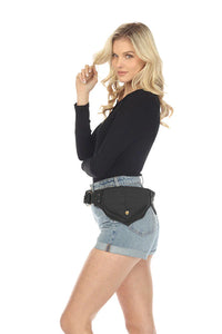 Two Leaf Pocket Waist Hip Belt