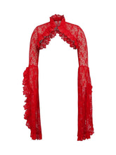 Load image into Gallery viewer, Ruby Lace Shrug Bolero
