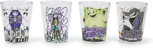 Nightmare Before Christmas Mini Glass Set of 4