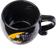 Load image into Gallery viewer, Hello Kitty Black Cat In The Moon Halloween Mug
