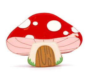 Mushroom House Purse