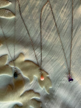 Load image into Gallery viewer, Amethyst Dainty Pendant Necklace
