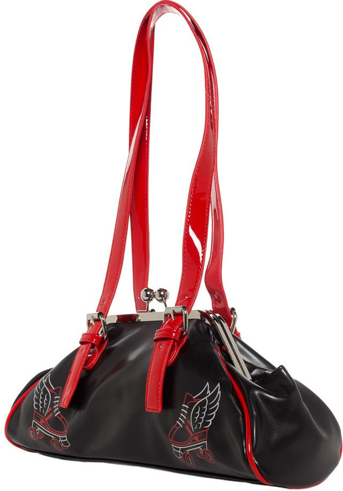 Red Flying Skate Purse