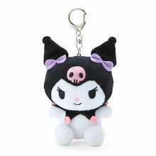 Load image into Gallery viewer, Kuromi Classic Mascot Plush Keychain
