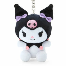 Load image into Gallery viewer, Kuromi Classic Mascot Plush Keychain
