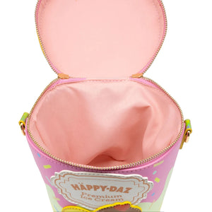 Happy Daz Strawberry Ice Cream Tub Purse