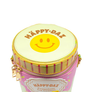 Happy Daz Strawberry Ice Cream Tub Purse