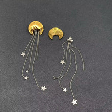 Load image into Gallery viewer, Star Fringe Earrings
