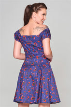 Load image into Gallery viewer, Dolores Mixed Berries Mini Dress
