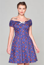 Load image into Gallery viewer, Dolores Mixed Berries Mini Dress
