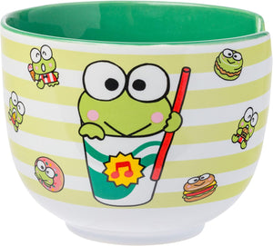 Keroppi Food Icons Ramen Bowl with Chopsticks