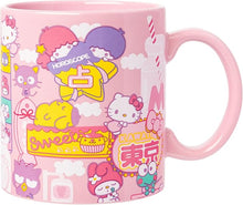 Load image into Gallery viewer, Hello Kitty Pink Kawaii Tokyo 20oz. Ceramic Mug
