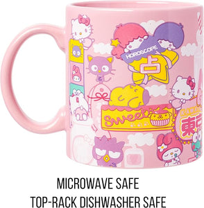 Hello Kitty Pink Kawaii Tokyo 20oz. Ceramic Mug