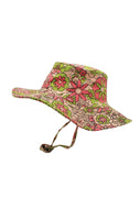 Flower Power Coral Boonie Hat
