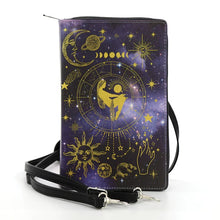 Load image into Gallery viewer, Moon Child Book Purse
