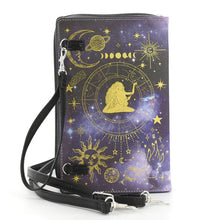 Load image into Gallery viewer, Moon Child Book Purse
