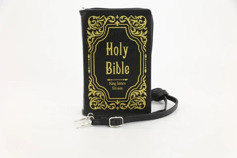 Holy Bible KJV Crossbody Book Purse