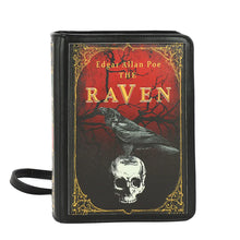 Load image into Gallery viewer, The Raven Poe Book Backpack
