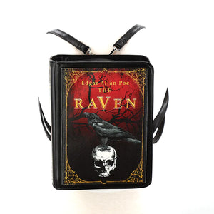 The Raven Poe Book Backpack