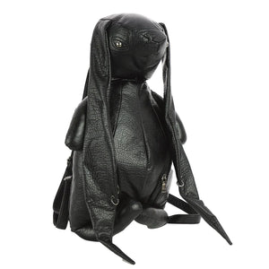 bunny ears leather backpack Long Ears Vinyl Bunny Backpack