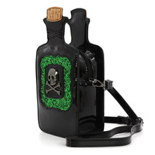 Load image into Gallery viewer, Poison Bottle Crossbones Purse
