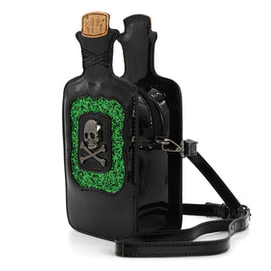 Poison Bottle Crossbones Purse