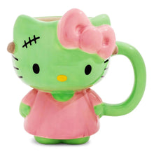 Load image into Gallery viewer, Hello Kitty Frankenstein Pink Dress Sculpted Mug
