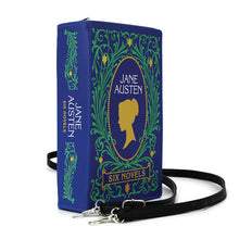 Load image into Gallery viewer, Jane Austen Novels Book Purse

