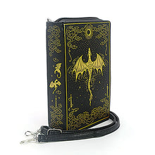 Load image into Gallery viewer, Romantasy Dragon Book Purse
