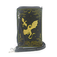 Load image into Gallery viewer, Romantasy Dragon Book Purse
