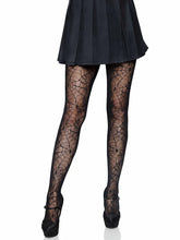 Load image into Gallery viewer, Spiderweb Lace Tights
