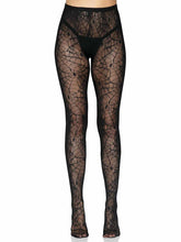 Load image into Gallery viewer, Spiderweb Lace Tights
