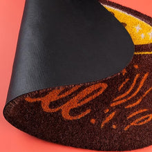 Load image into Gallery viewer, &quot;Come In For A Spell&quot; Cauldron Shaped Coir Door Mat
