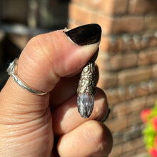 Load image into Gallery viewer, White Brass Crystal Drop Pendant
