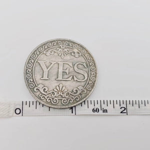 Yes-No Divination Decision Coin