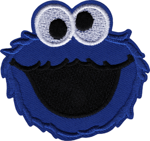 Cookie Monster Sesame Street Patch