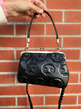 Load image into Gallery viewer, Kuromi Quilted Kisslock 2-Way Shoulder Purse
