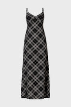 Load image into Gallery viewer, Alwina Tartan Maxi Slip Dress
