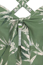 Load image into Gallery viewer, Green Aurora Bamboo Crop Top
