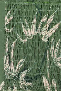 Green Aurora Bamboo Crop Top