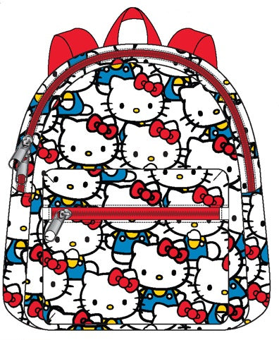 Hello Kitty AOP Vegan Leather Mini Backpack