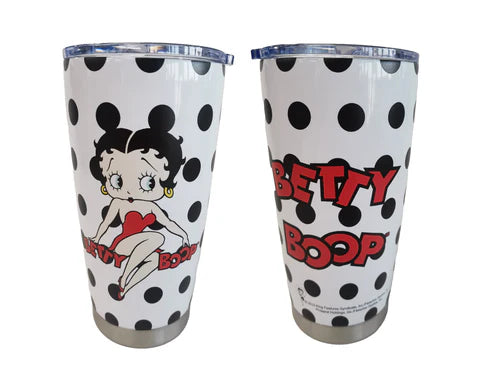 Betty Boop Polka Dot Travel Mug