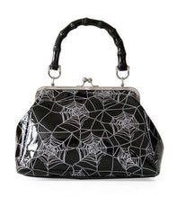 Load image into Gallery viewer, Spiderweb Brooch Handbag
