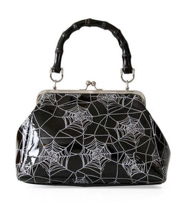 Spiderweb Brooch Handbag