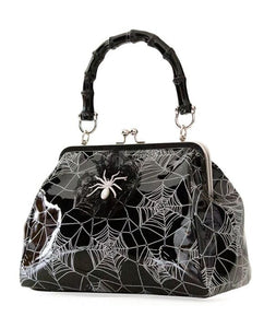 Spiderweb Brooch Handbag